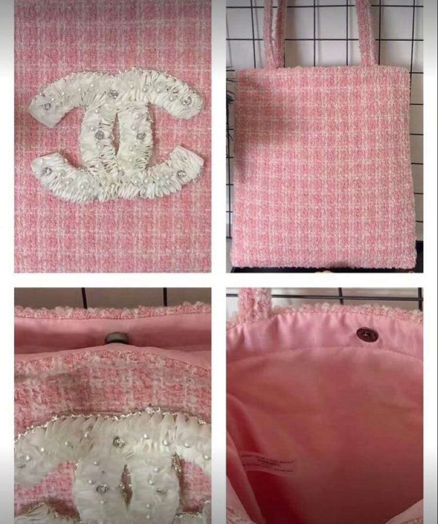 CHANEL ピンクトートバッグ