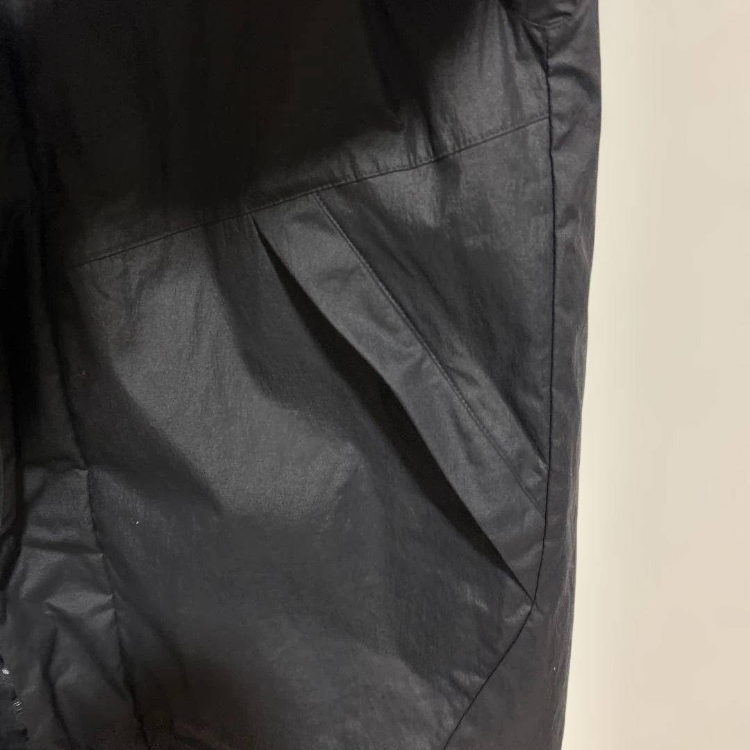 【ナイキエアマックス×鹿島アントラーズ】中綿ベンチコート　ブラック　ナイロン　Ｌ