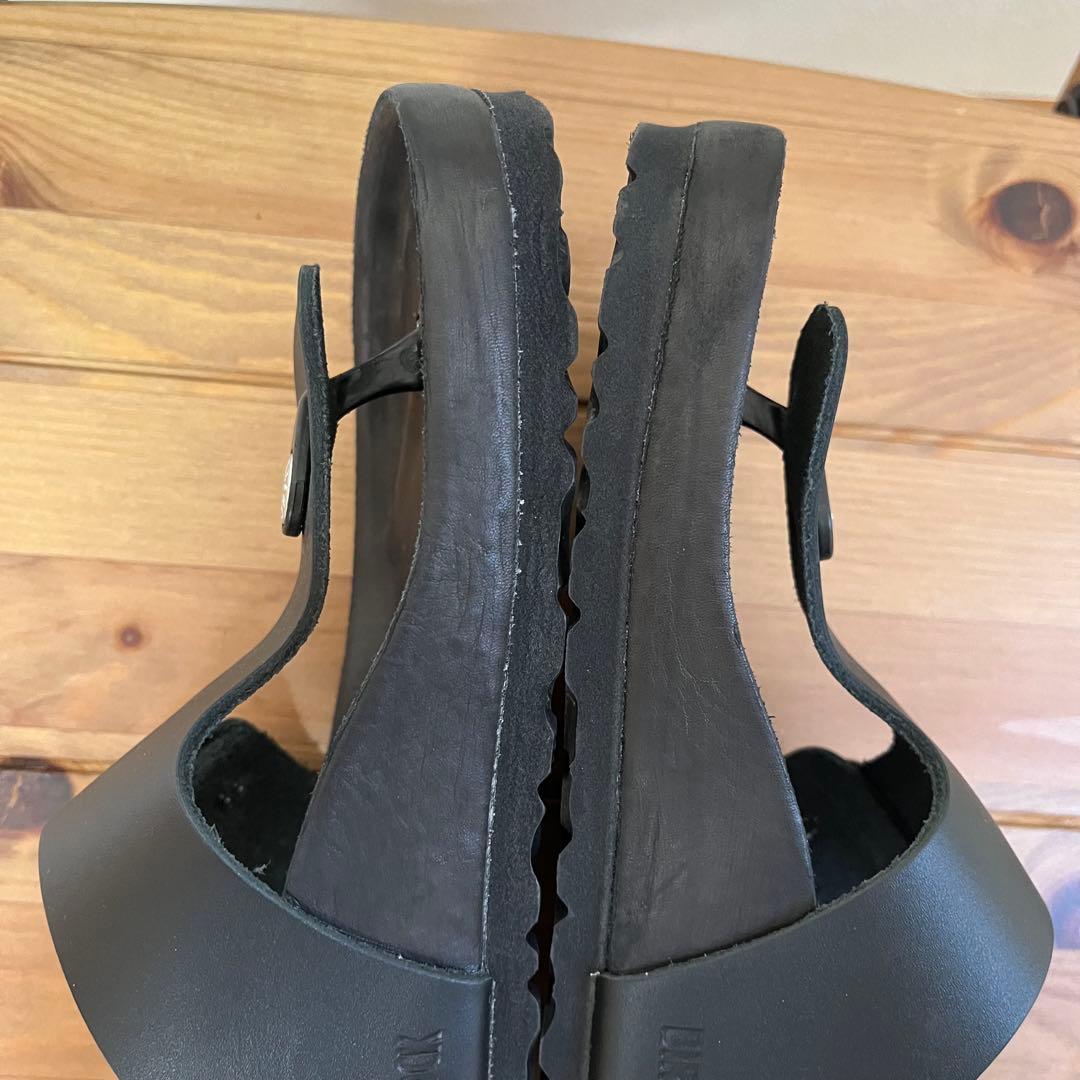 ビルケンシュトック 36 ギゼ エクスクイジット ビッグバックル 黒