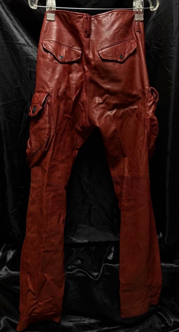 JULIUSレザー ガスマスクパンツ 2021年サンプル品