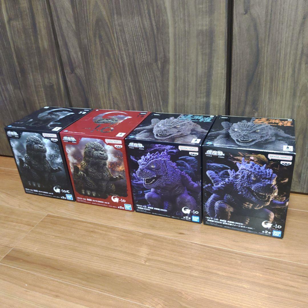ゴジラ-1.0　フィギュア　10体　怪獣咆哮撃　ゴジラ 東宝怪獣シリーズ 鎮座獣