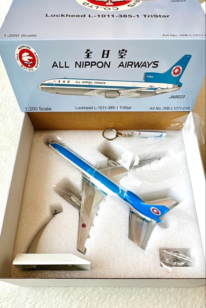 ❶【未使用】トライスター モヒカン 全日空 1/200 L-1011-385-1