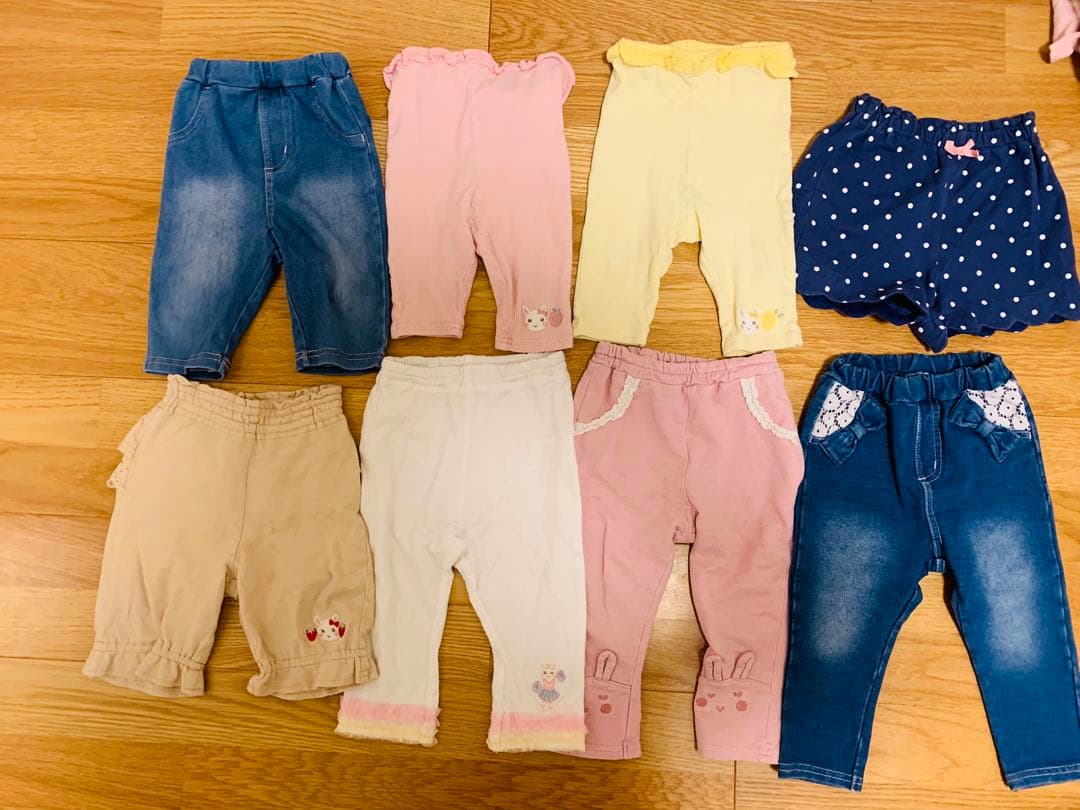 3/18迄⭐︎ 子供服まとめ売り⭐︎28着⭐︎全てクーラクール⭐︎80cm⭐︎保育園準備