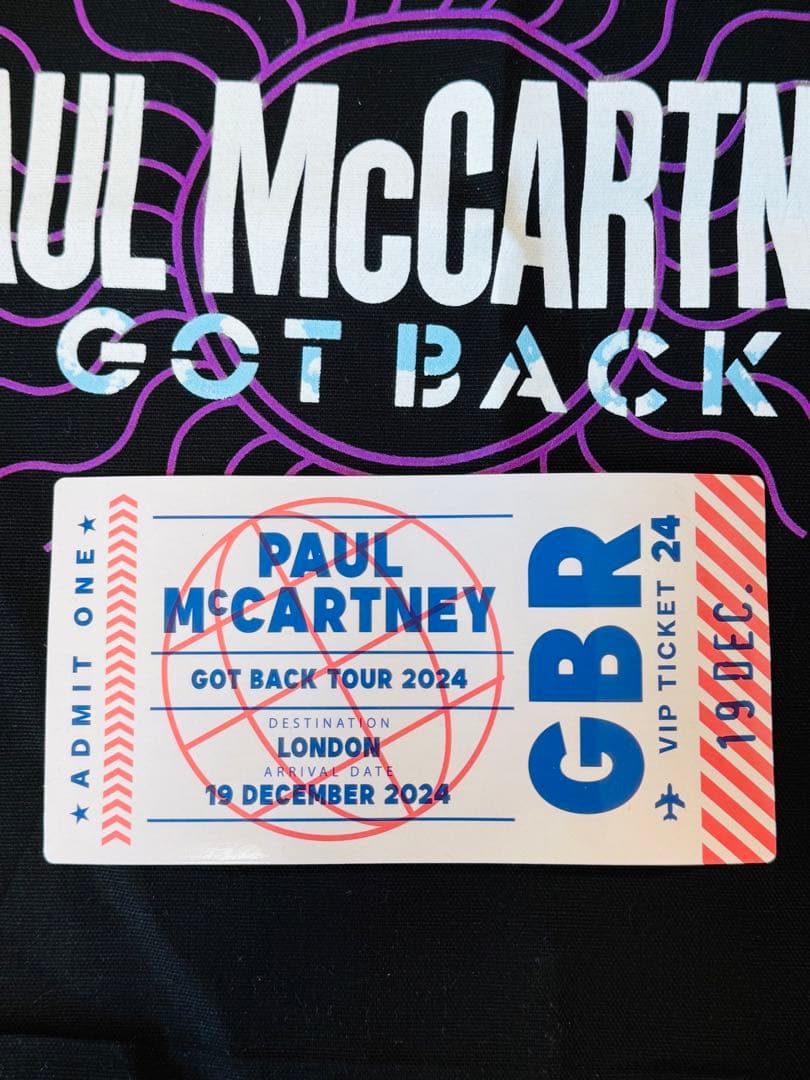 ポールマッカートニー ツアーVIP特典グッズ 2024 ロンドン