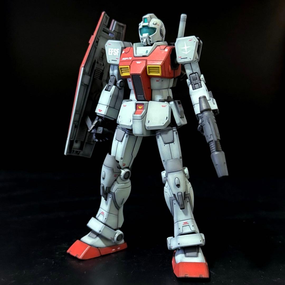 HG 1/144 RGM-79 ジム 完成品