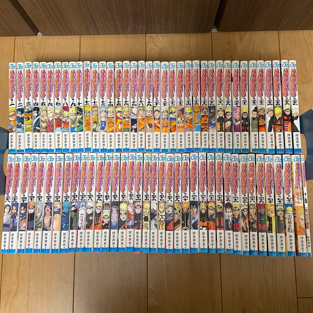 ナルト 全72巻セット+外伝+巻ノ忍