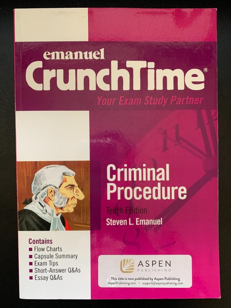 洋書 CrunchTime Criminal Procedure