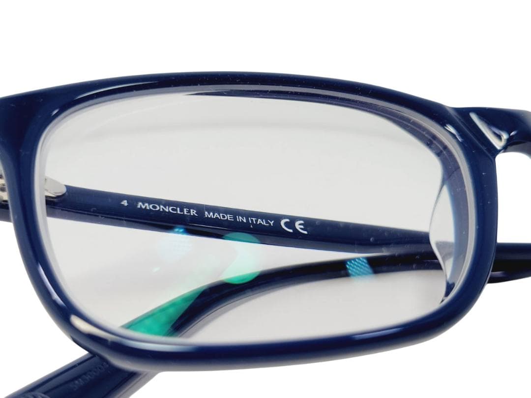 MONCLER モンクレール ML5139-D ブルーフレーム 度入り 眼鏡