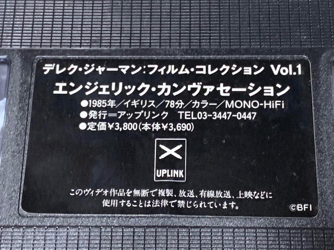 デレク・ジャーマン：フィルム・コレクション Vol.1 VHSビデオ