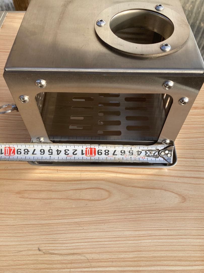 小型　ミニ薪ストーブ　ソロキャンプ