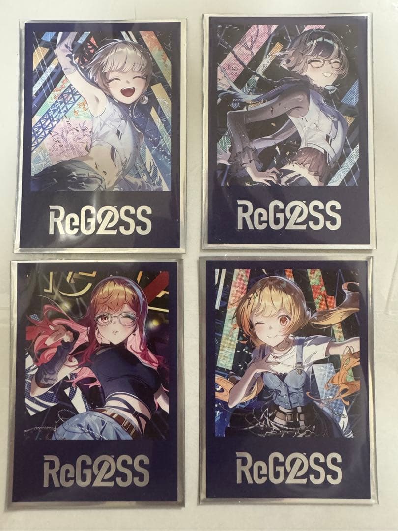 ReGLOSS 1st Live 会場限定 特典 4枚セット チェキ風カード
