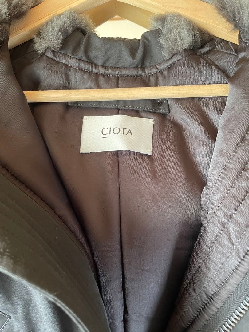 CIOTA スビンコットン ナイロンツイル N-2B フライトジャケット