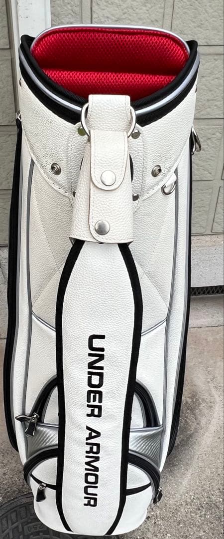 UNDER ARMOUR ゴルフキャディバッグ ホワイト
