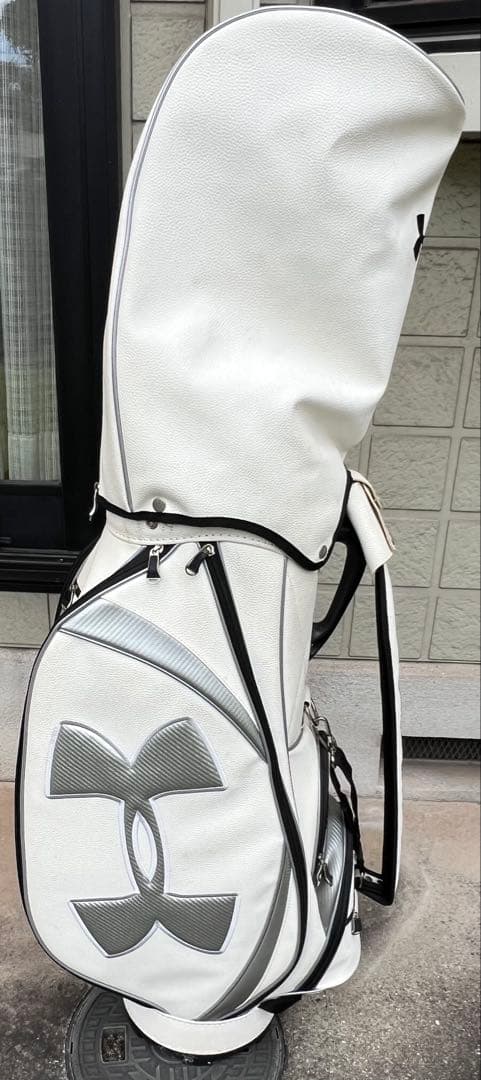UNDER ARMOUR ゴルフキャディバッグ ホワイト