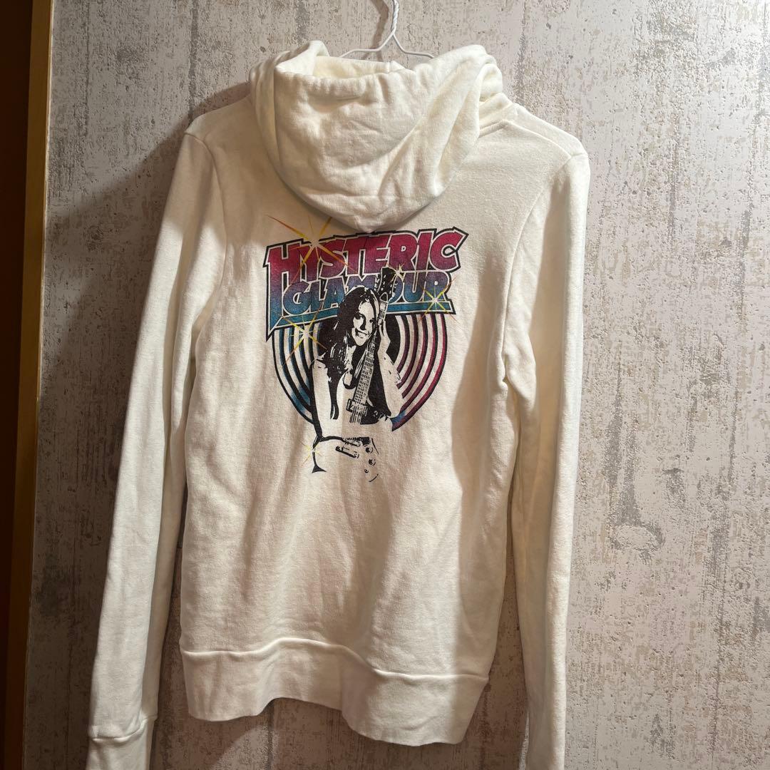 HYSTERIC GLAMOUR パーカー白
