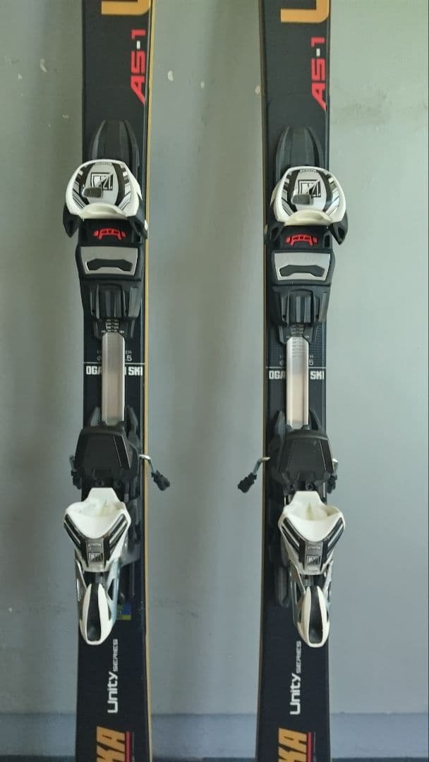 スキー ビンディング付き