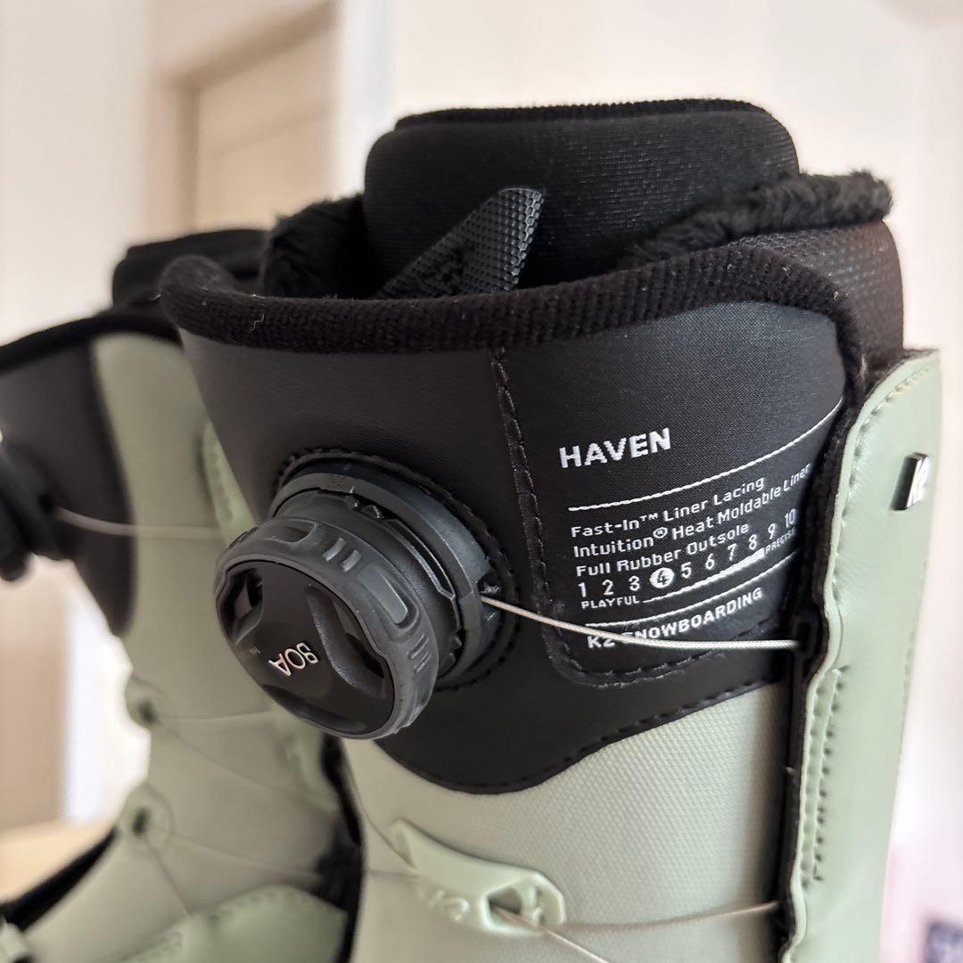 K2 HAVEN Mint WOMEN'S スノーボードブーツ　22-23