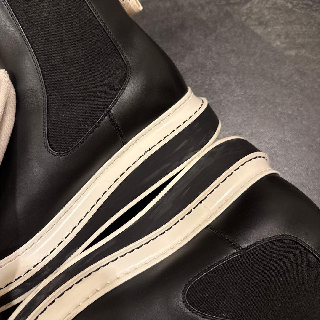 美品　LOEWE ブラック サイドゴアブーツ　38