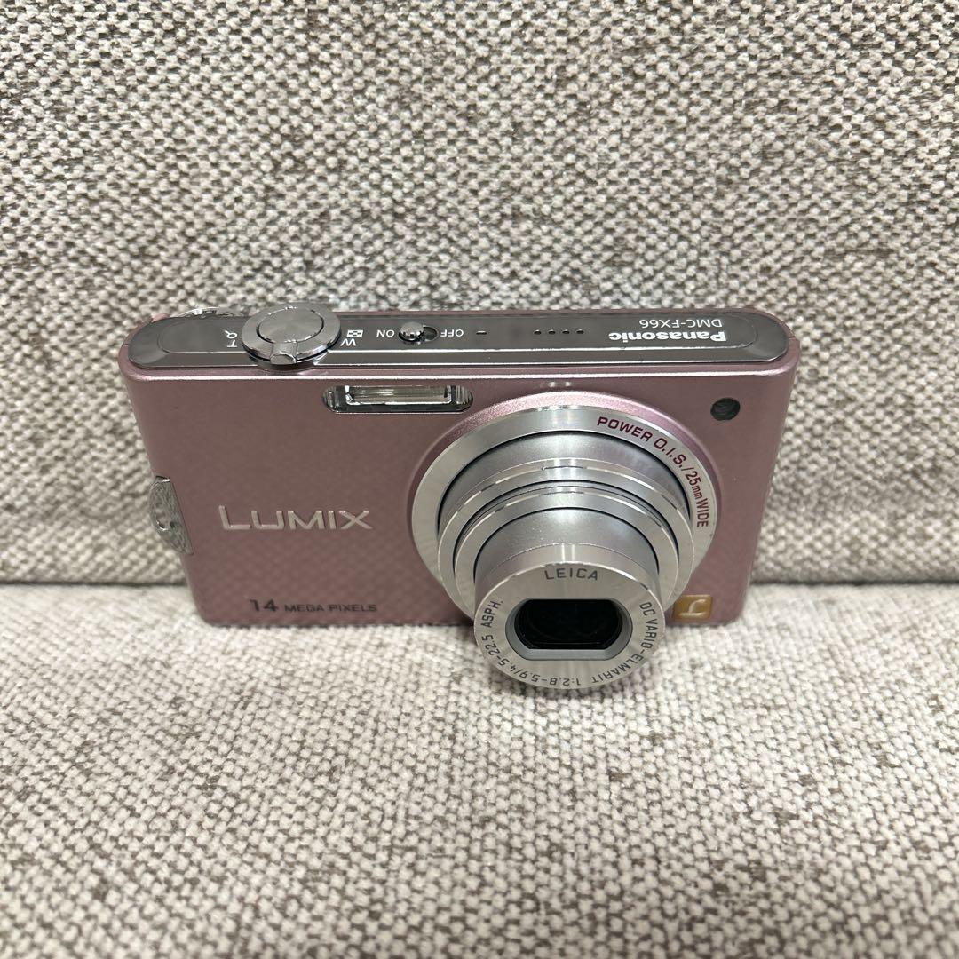 【美品】 Panasonic LUMIX DMC-FX66 デジタルカメラ