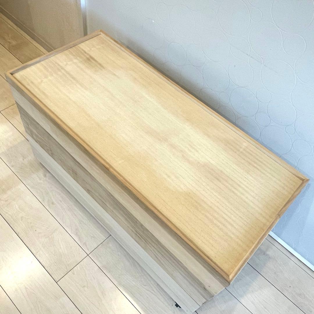 桐箱 衣装ケース 4段 着物収納 着物ケース キャスター付き 桐箪笥 防湿 防虫