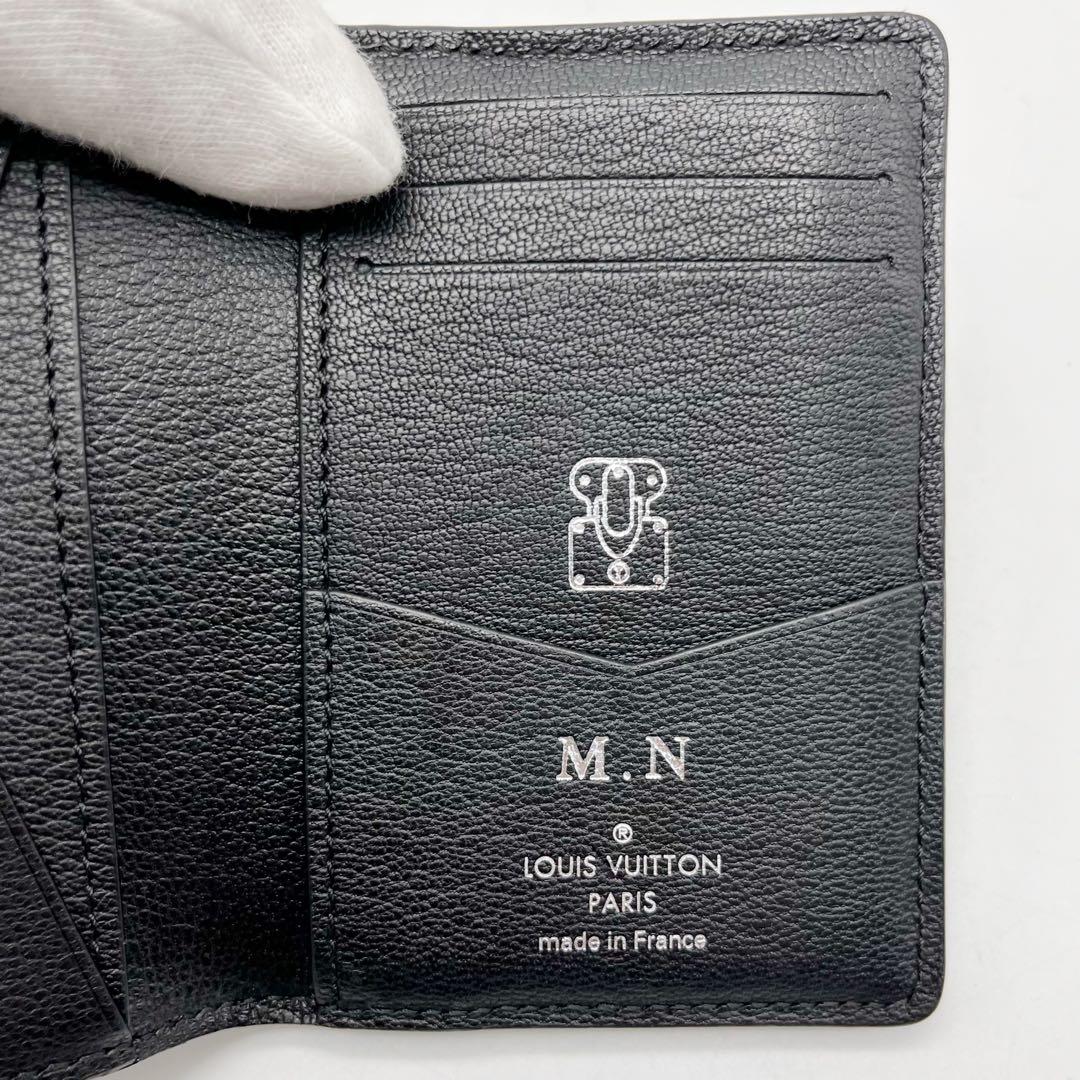 レア　ルイヴィトン オーガナイザードゥポッシュ　名刺入れ　黒　クロコダイル