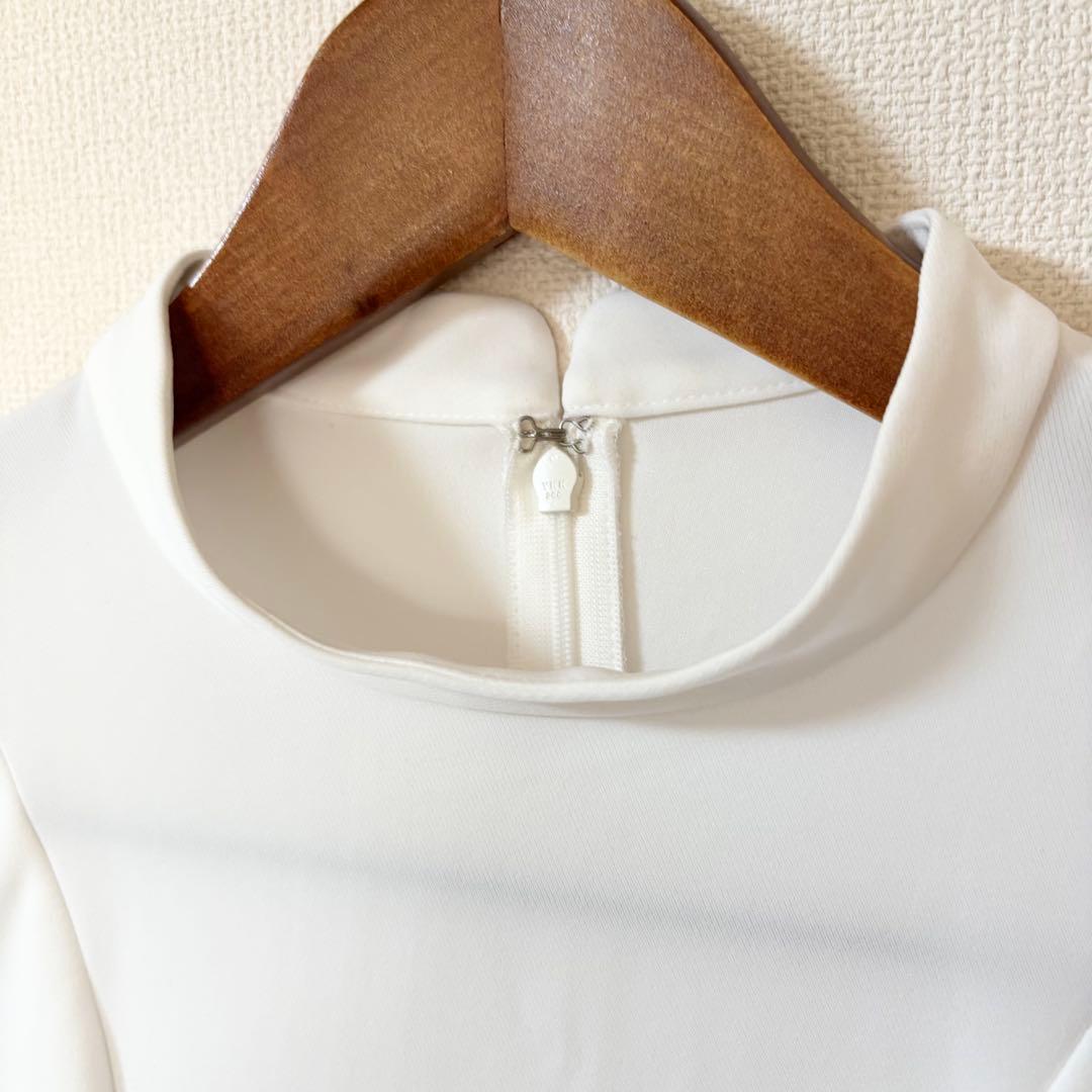 2024✨エンフォルド PEツイル ドレープ プルオーバー 長袖ブラウス 38