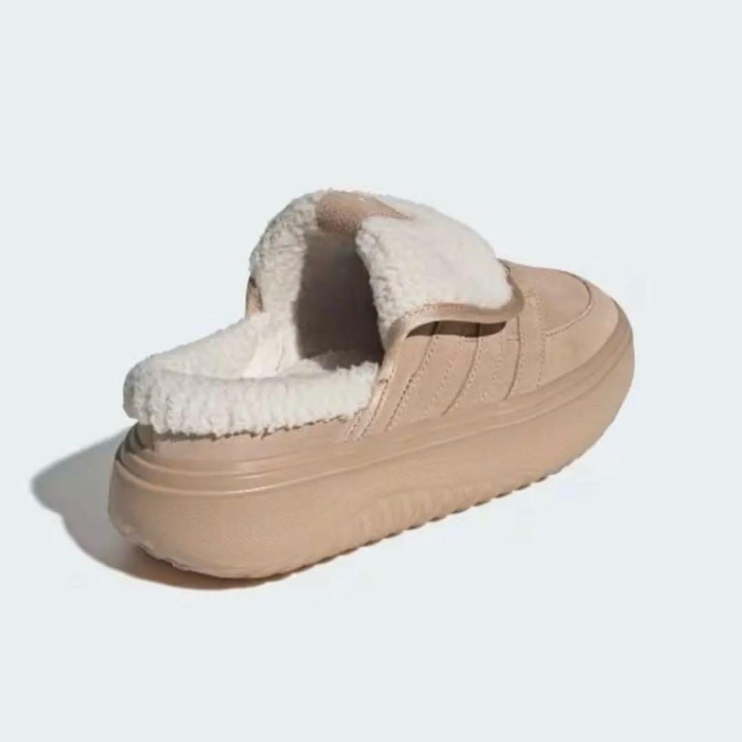 【韓国限定】adidas アディダス23.0㎝ ボア付き サンダル