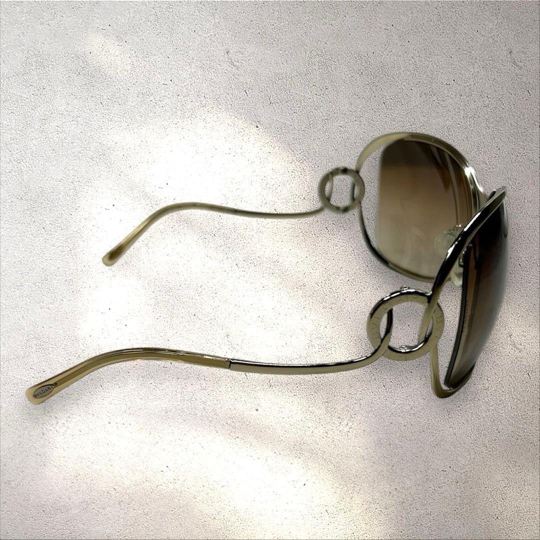 BVLGARI　ブルガリ　サングラス　6026　ブラウンレンズ　ゴールドフレーム