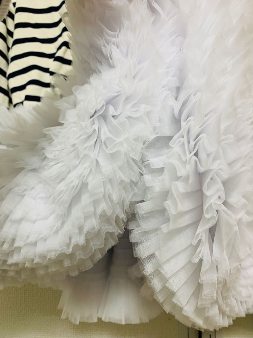 Bibiy FRANCINE TULLE TOP グレー