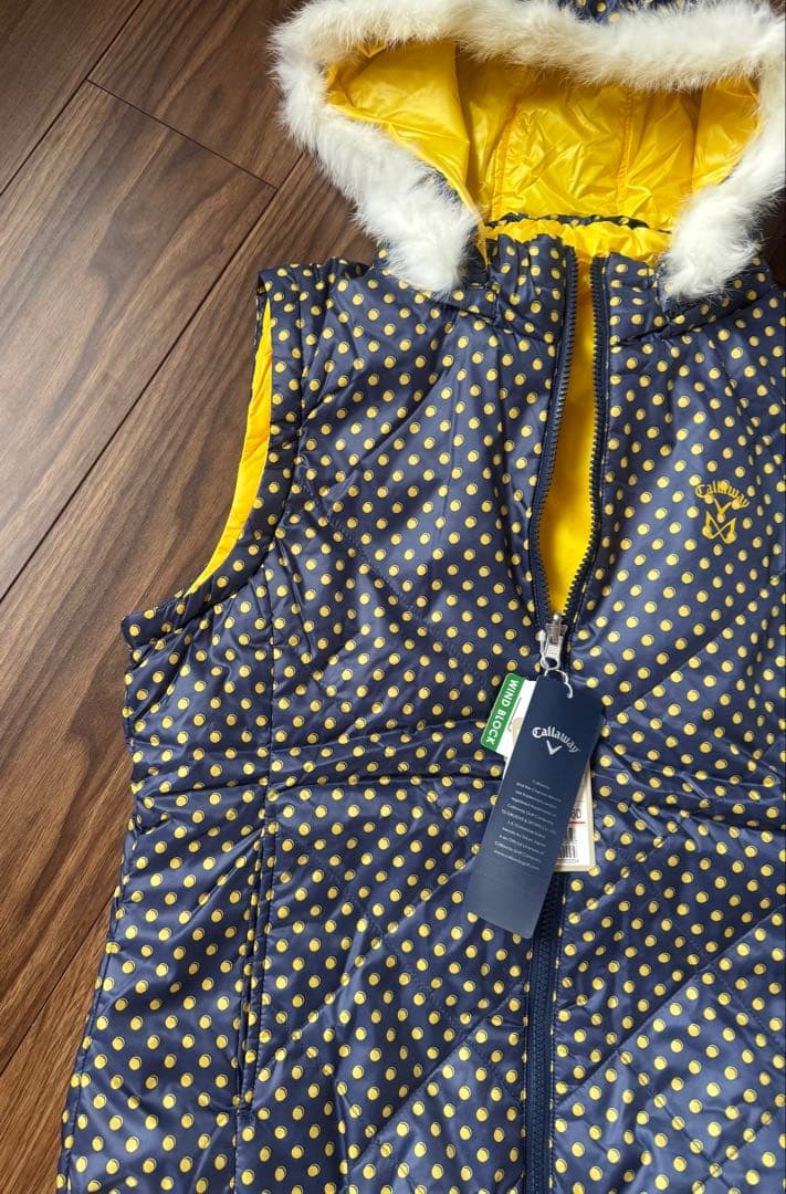 キャンベル 中綿ジャケット＆スカート セットアップ フード付 リバーシブル