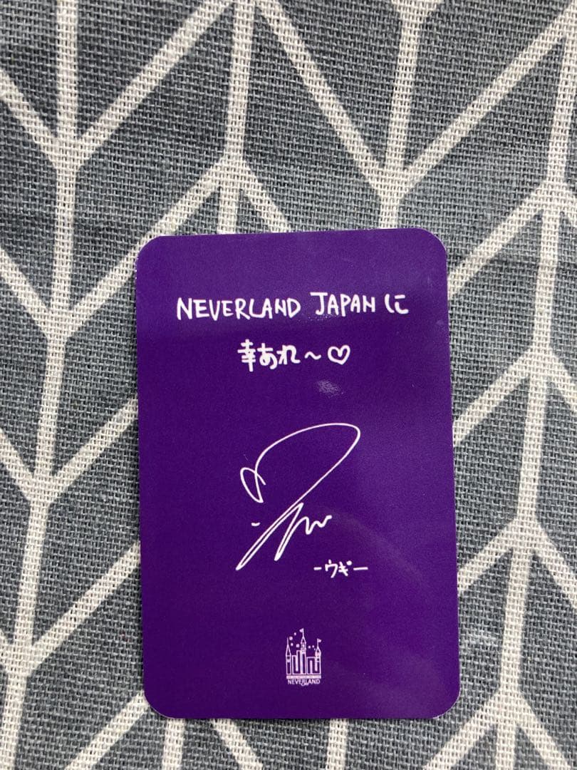 (G)I-DLE ウギ FC 当選 トレカ