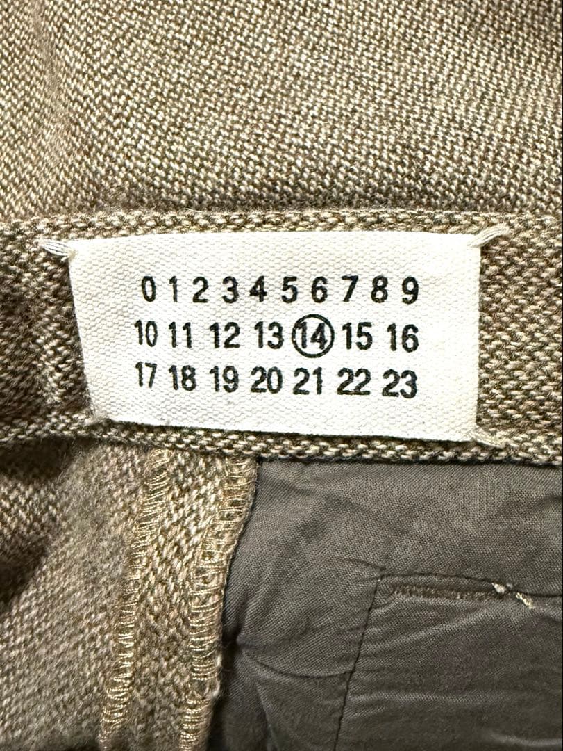 T*R様 マルタンマルジェラ Maison Margiela ウールパンツ　アー