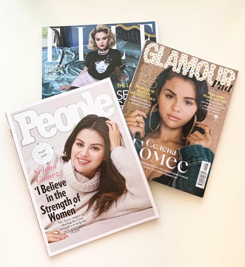 Selena Gomez セレーナゴメス 雑誌セット　ELLE など
