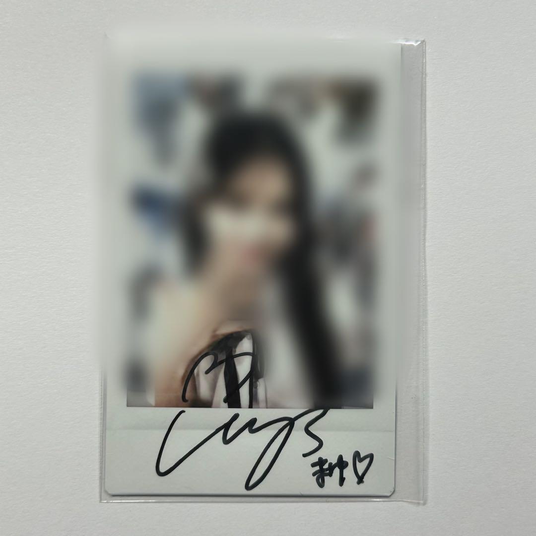 tripleS ### SPECIAL POPUP 購入特典　直筆チェキ　マユ