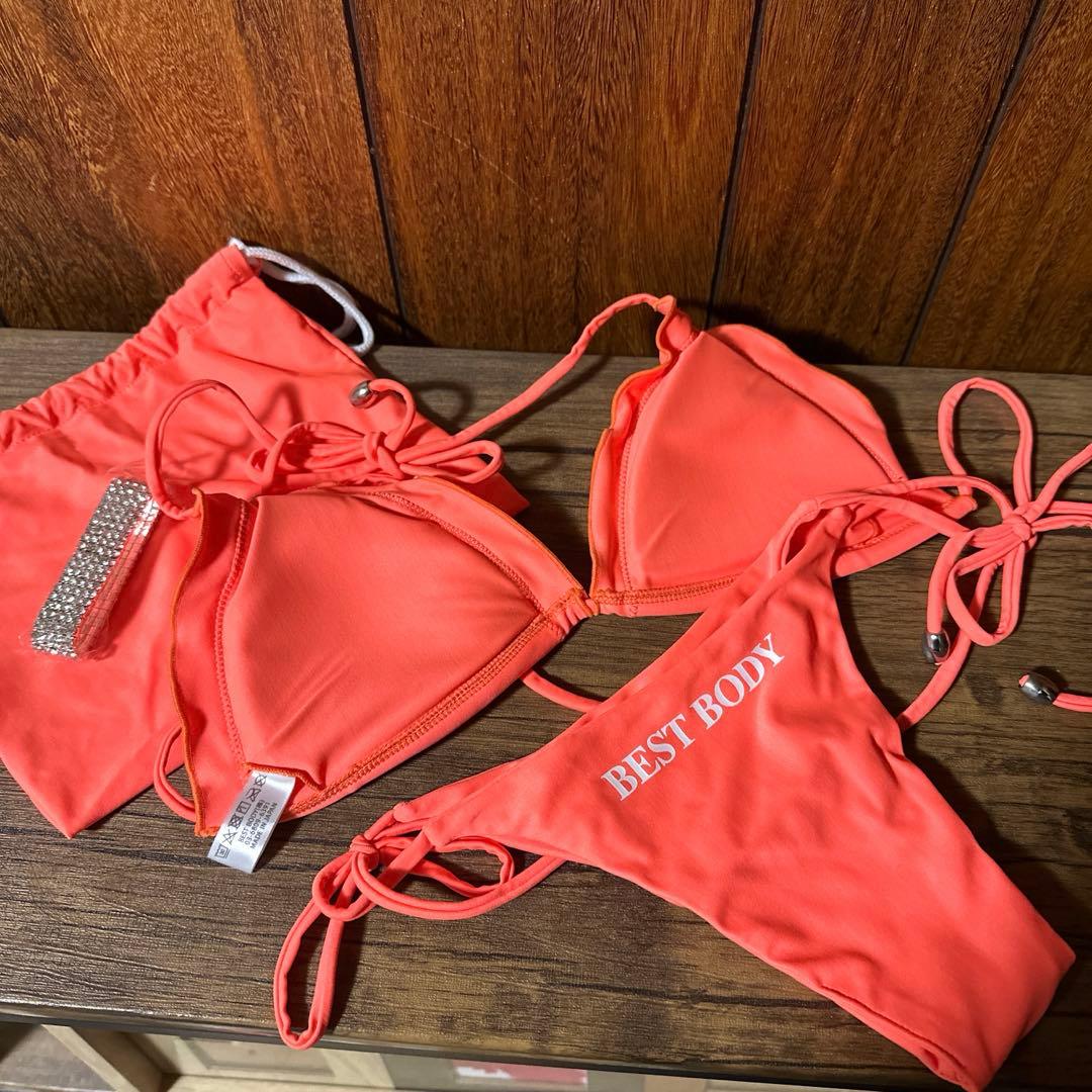 ベストボディジャパン決勝水着　オレンジM