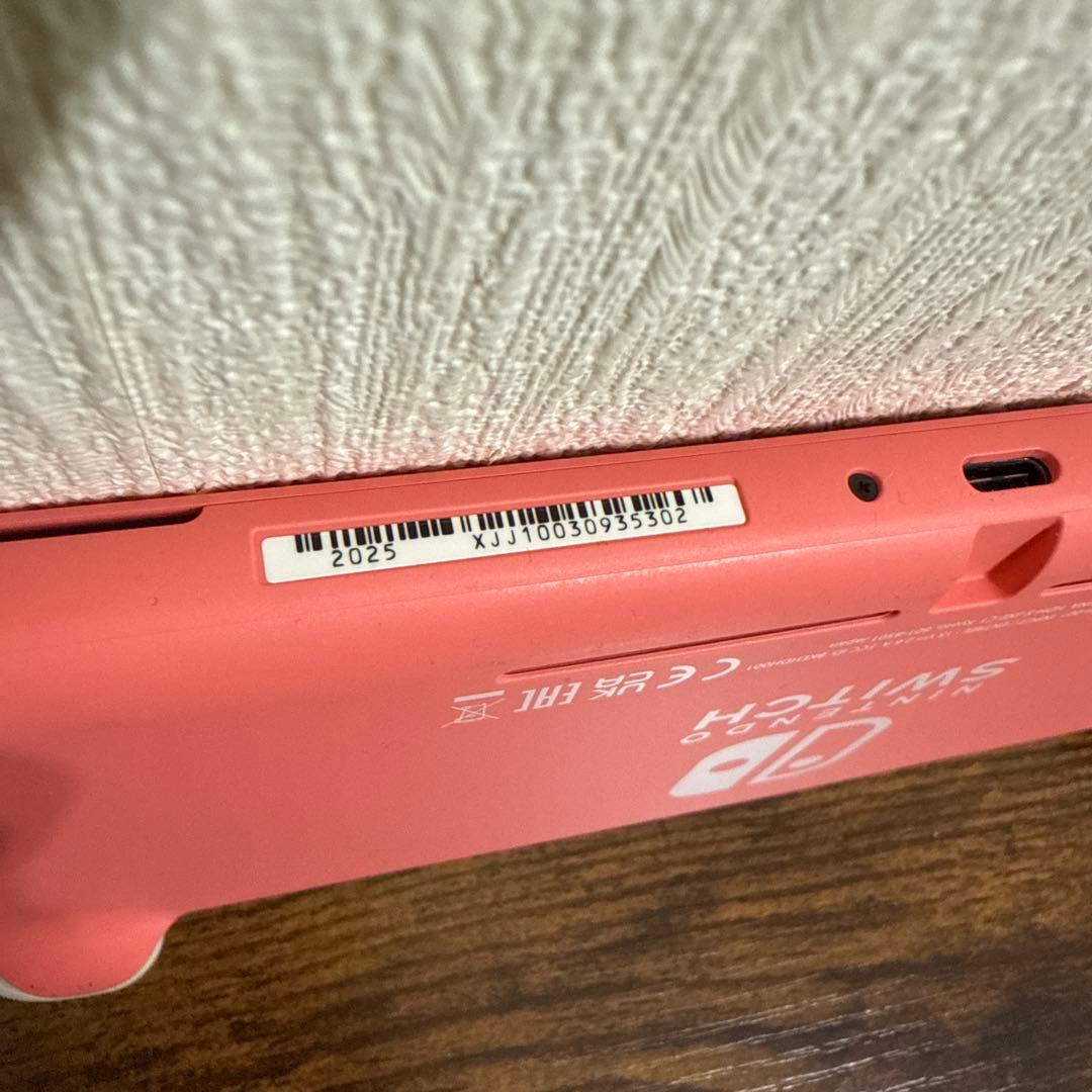 Nintendo Switch Lite ピンク 2025年製