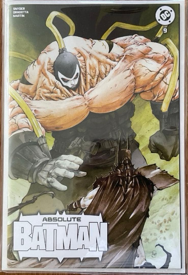 Absolute Batman #9 超レアエクスクルーシブ表紙 アメコミリーフ