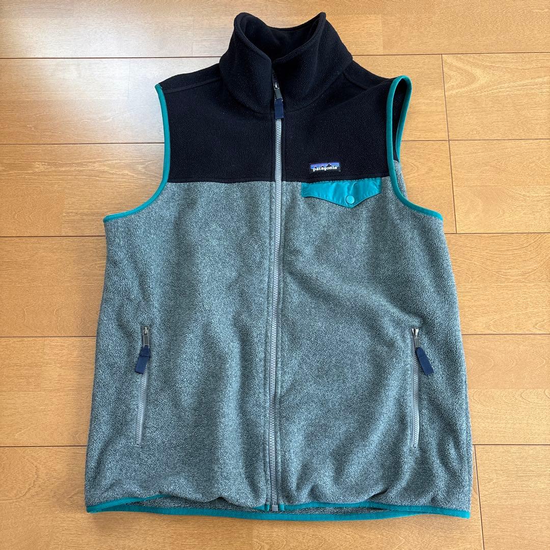 中古美品Patagonia パタゴニアフリースベストシンチラ