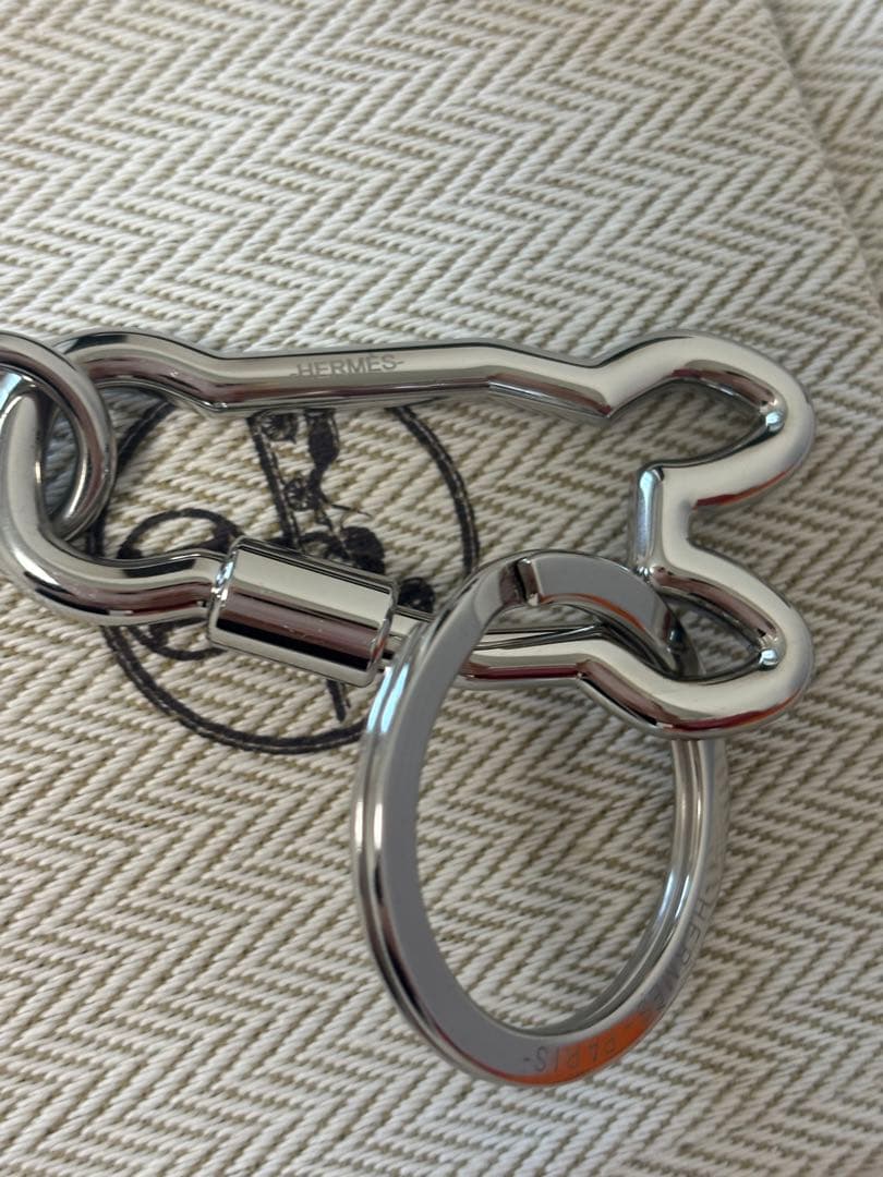 エルメス革のキーストラップ