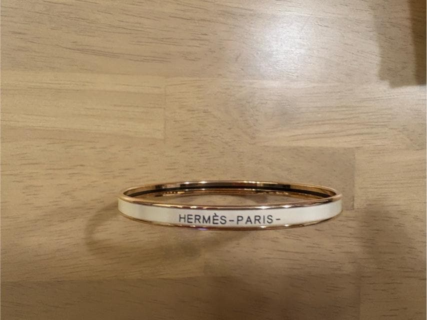 【新品未使用】エルメス バングル エナメルブレスレット