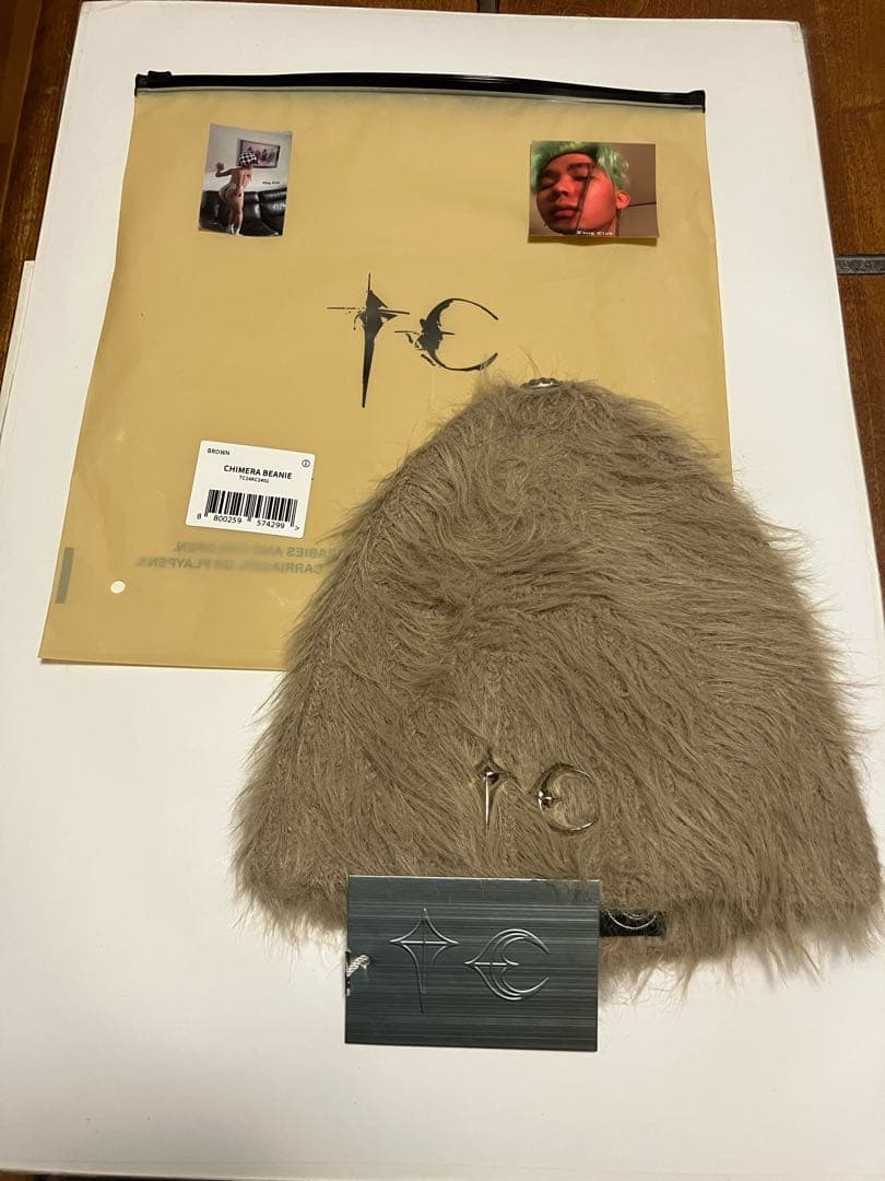 THUG CLUB サグクラブ Beanie Brownビーニー