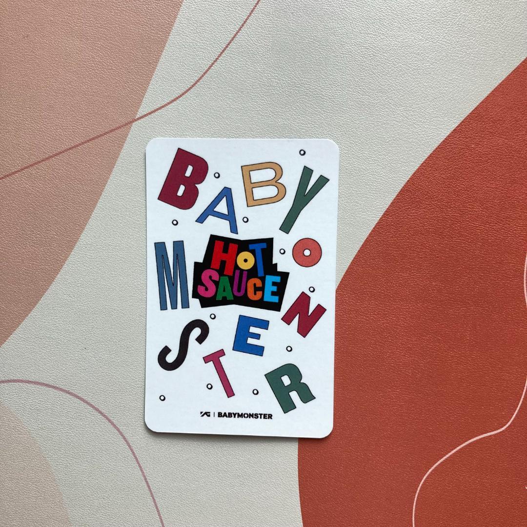 BABYMONSTER Hot Sauce事前収録トレカ ルカ