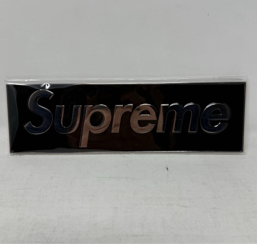 Box Logo Car Emblem 黒