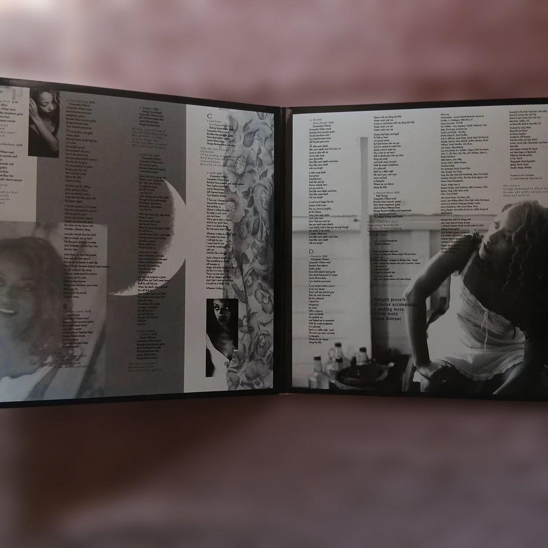 極美品180g2LP カサンドラ•ウィルソン\"ニュー•ムーン•ドーター\" 限定盤