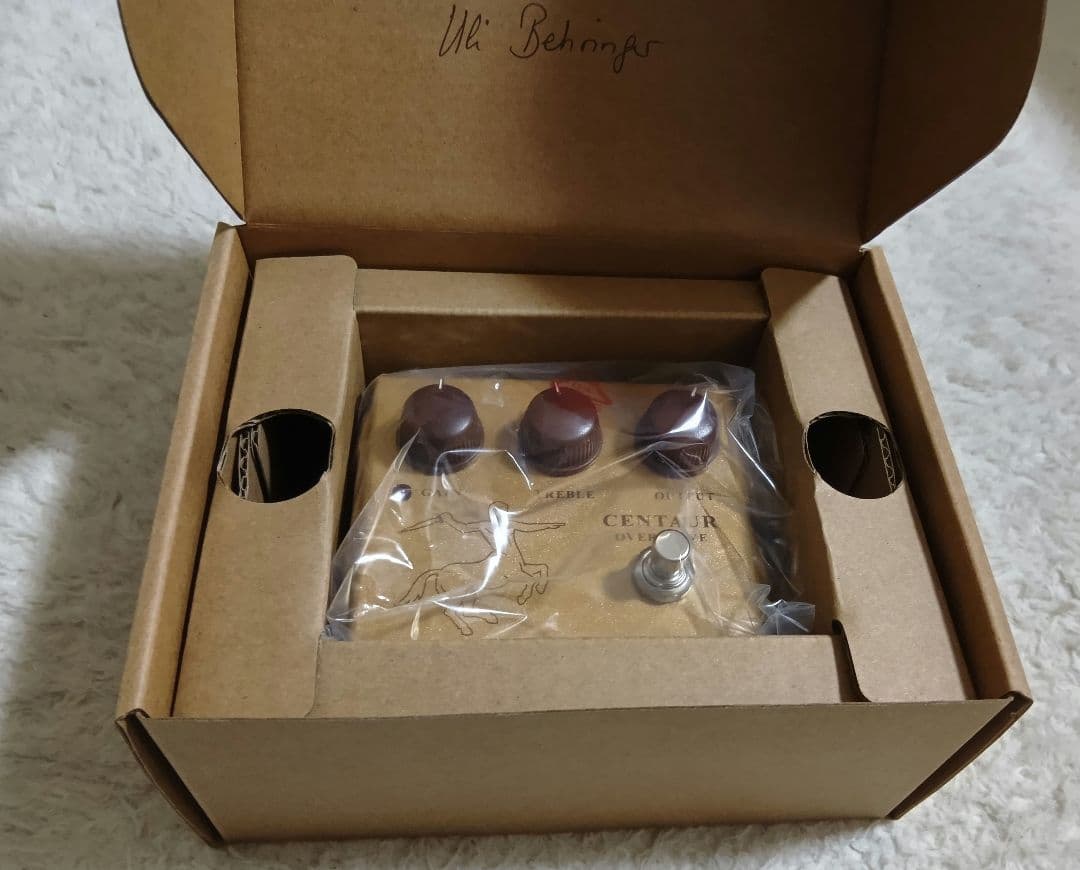 Behringer Centaur ギターエフェクター