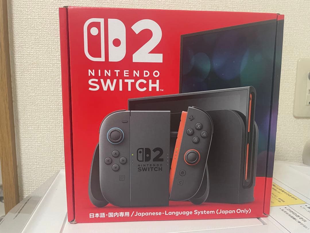 購入レシート、保証書あり　Nintendo Switch D2 日本語対応 本体