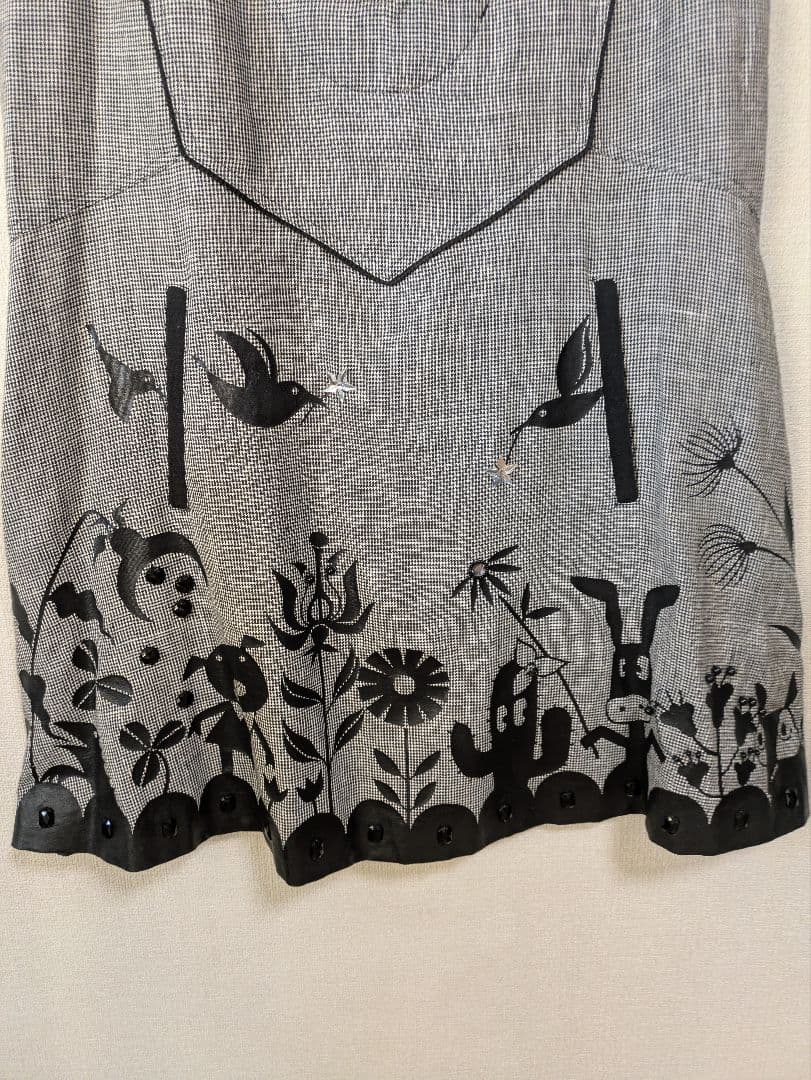 専用です。アルベロベロ♥️ぶたさんプリント ノースリーブチュニック　チェック柄