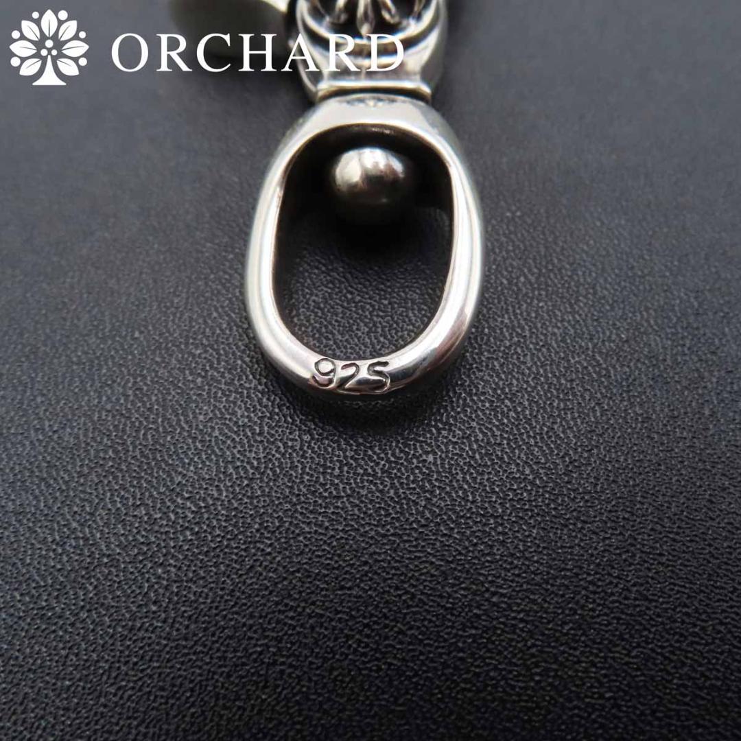 匿名配送/シルバー925/キーリング/キーホルダー/フーラルクロス/クロス