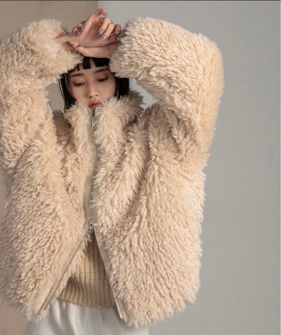 プードルファーブルゾン　ローリーズファーム