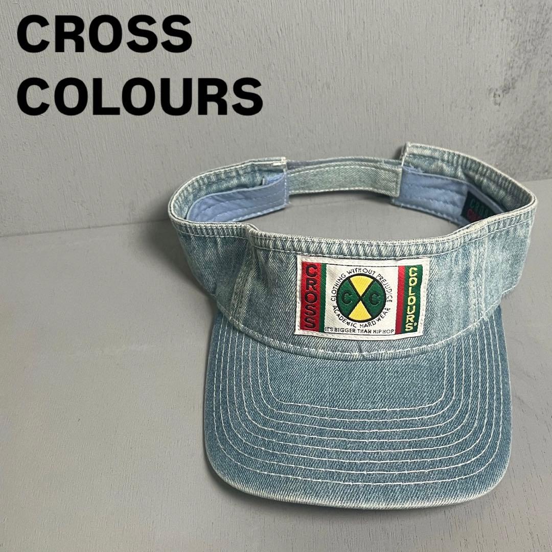 CROSS COLOURS クロスカラーズ　サンバイザー　デニム　ストリート